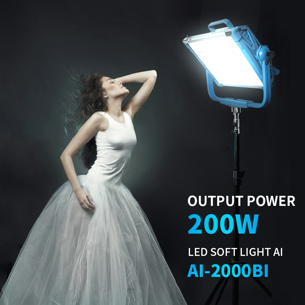 Photography Lighting Ai - LED Işıklar DMX Desteği 200W Yidoblo
