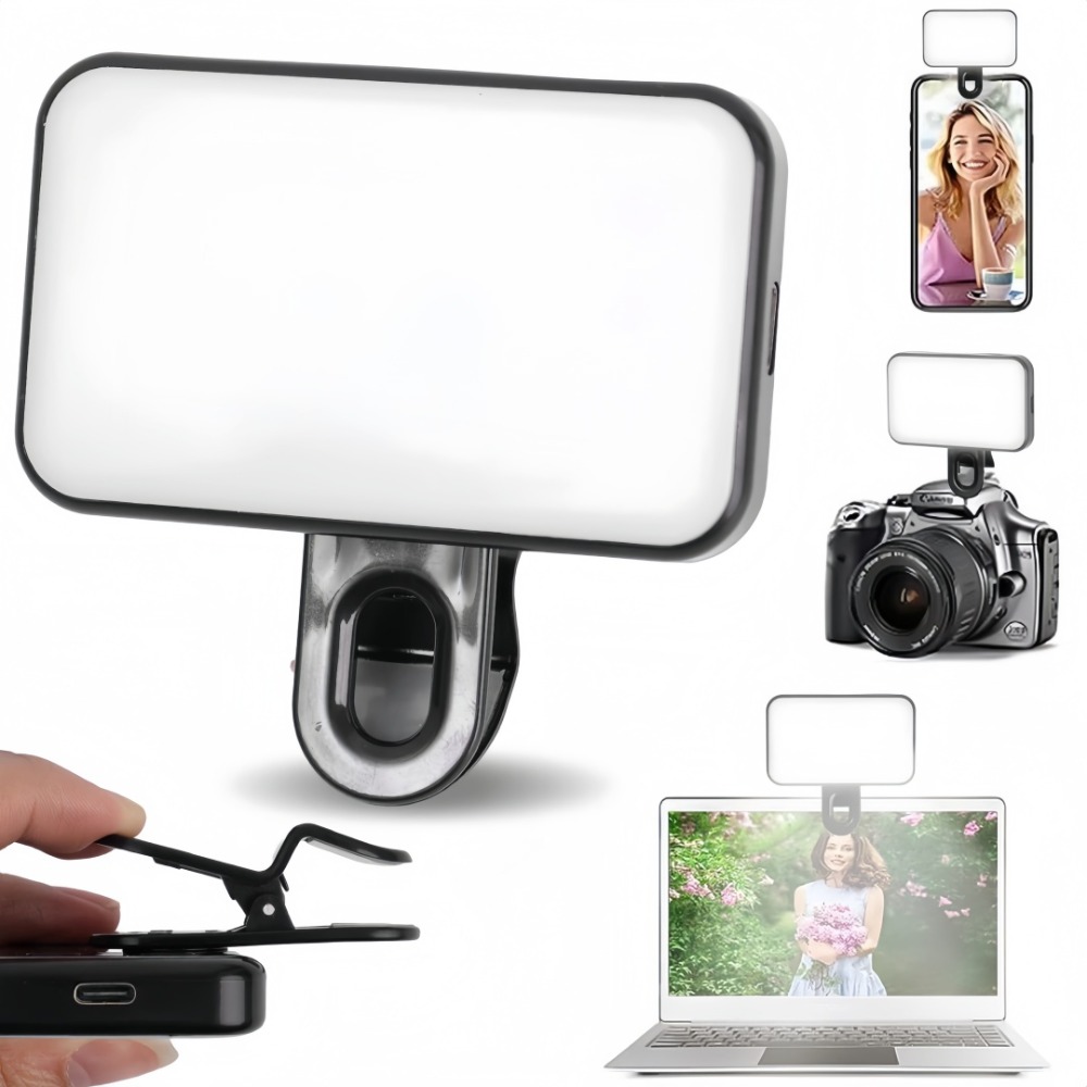 Makeup Photography Lighting - 3 Modlu Ayarlanabilir Selfie Dolgu Işığı