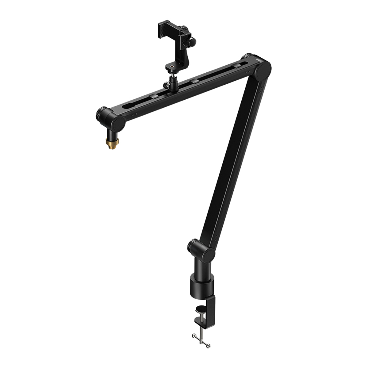Boom Arm Stand - 360 Derece Ayarlanabilir Mikrofon Standı, Telefon