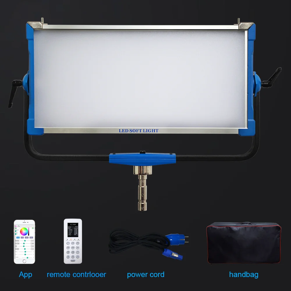 Photography Lighting Ai - 300W RGB LED Panel Lamba APP