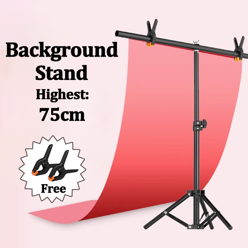Photography Lighting And Backdrop - T-şekilli Fotoğraf Arka Planında Standı Fotoğraf