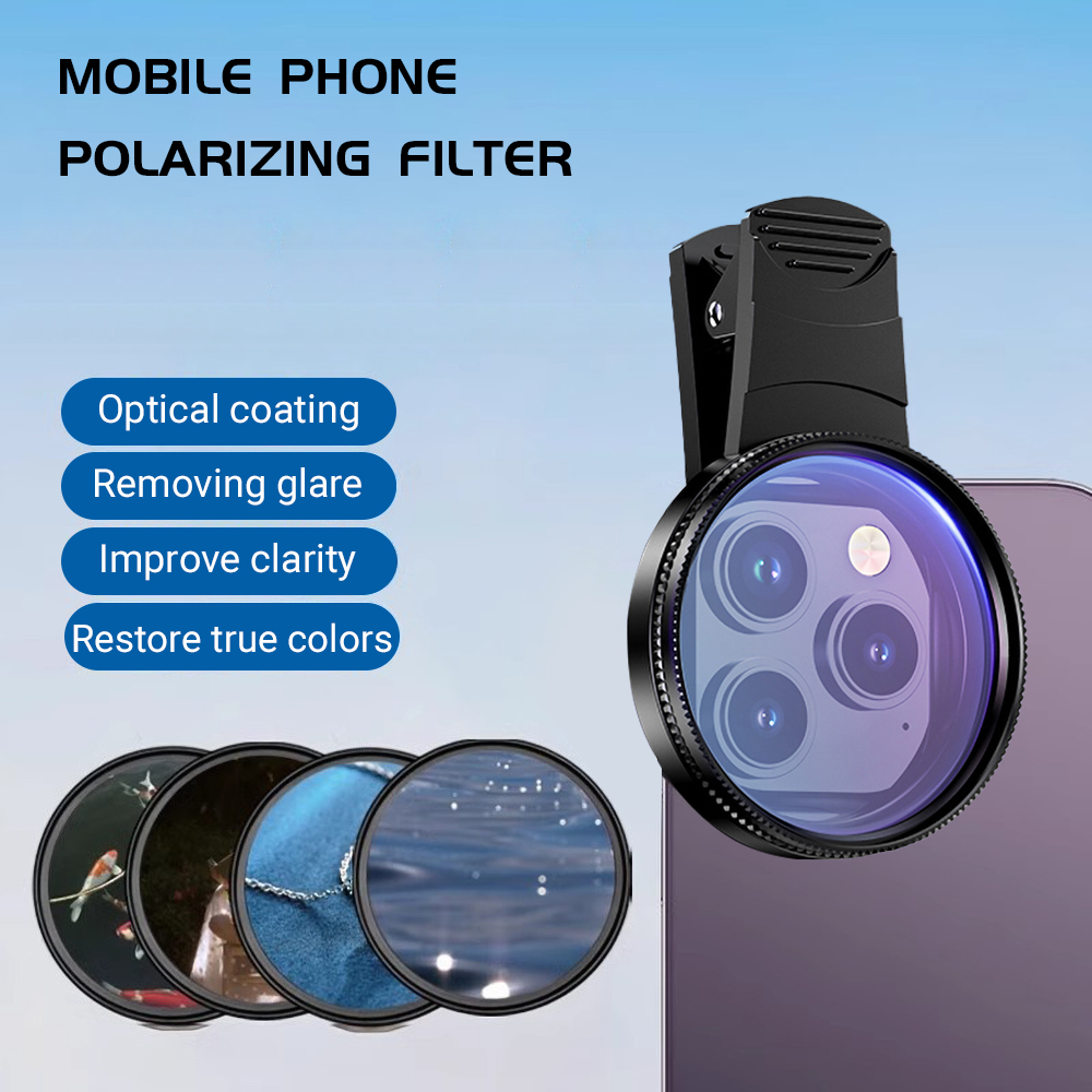 Photography Lighting Beginners - 52mm Klipsli Akıllı Telefon Kamera Filtre