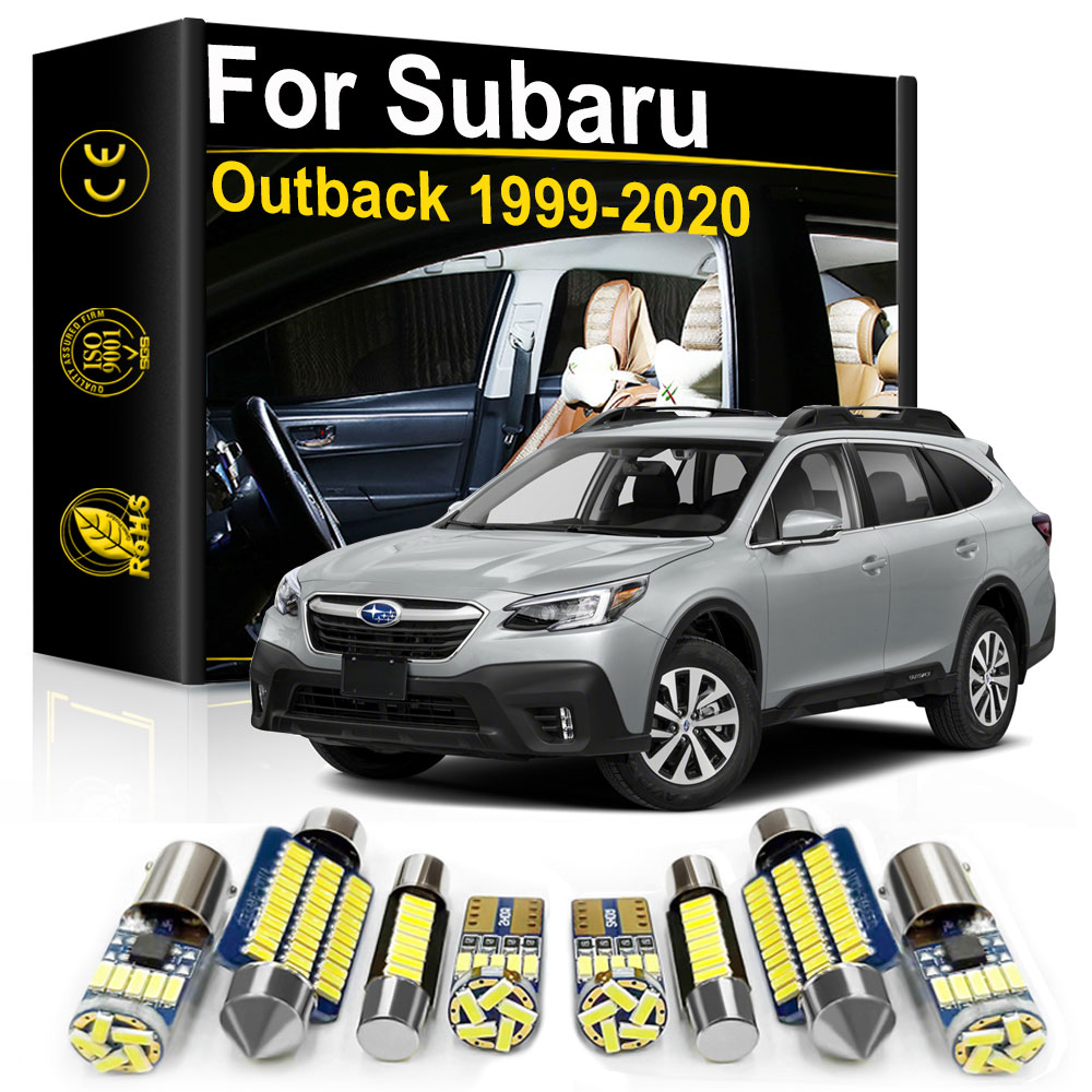 Interior Photography Lighting - Araba iç LED ışık Subaru Outback