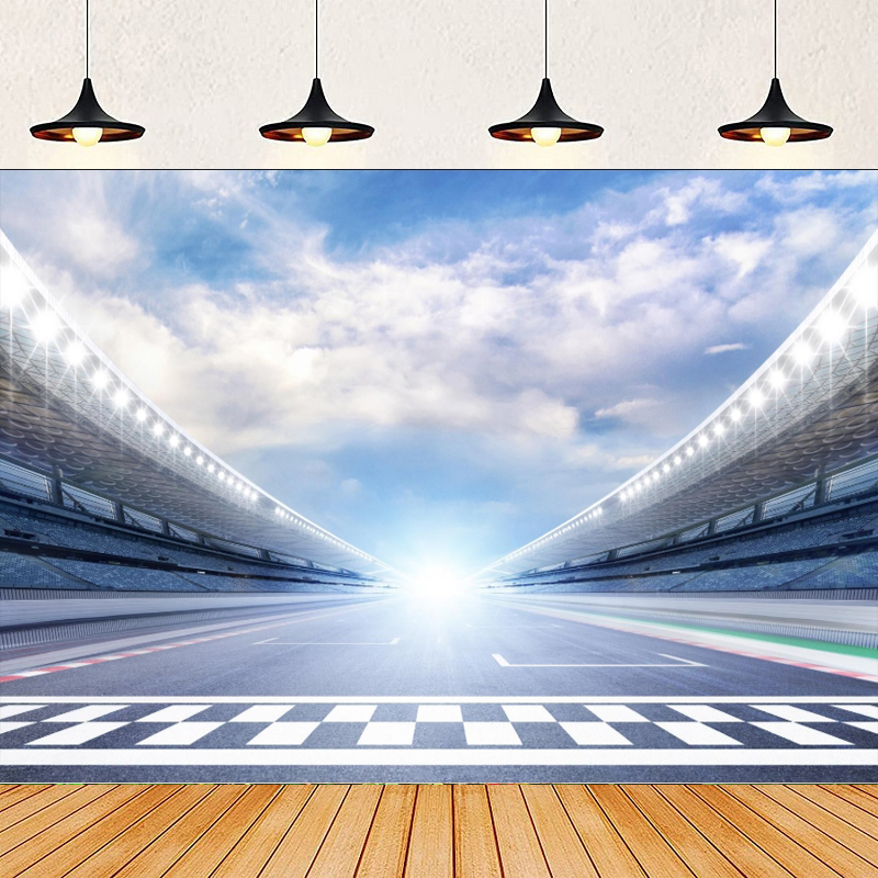 Photography Lighting And Backdrop - Yarış Arabası Fotoğrafçılığı Arka Planı Bitiş