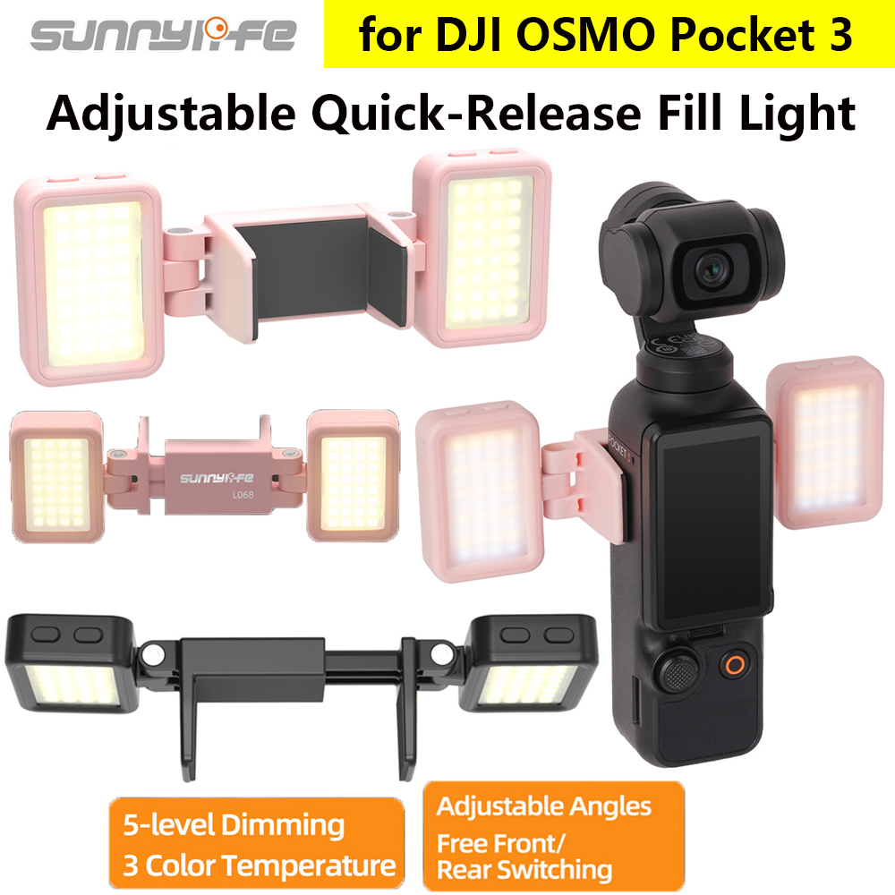 Photography Lighting Kit - Sunnylife Hızlı Çıkartılabilir Dolgu Işığı Video