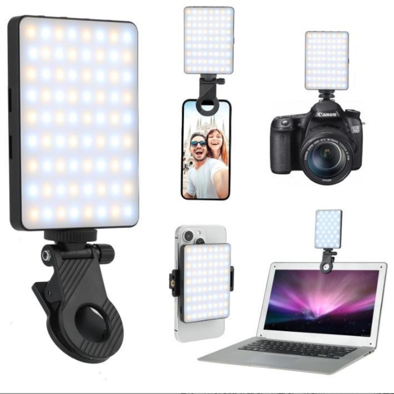 Photography Lighting Equipment - 1 adet şarj edilebilir LED selfie