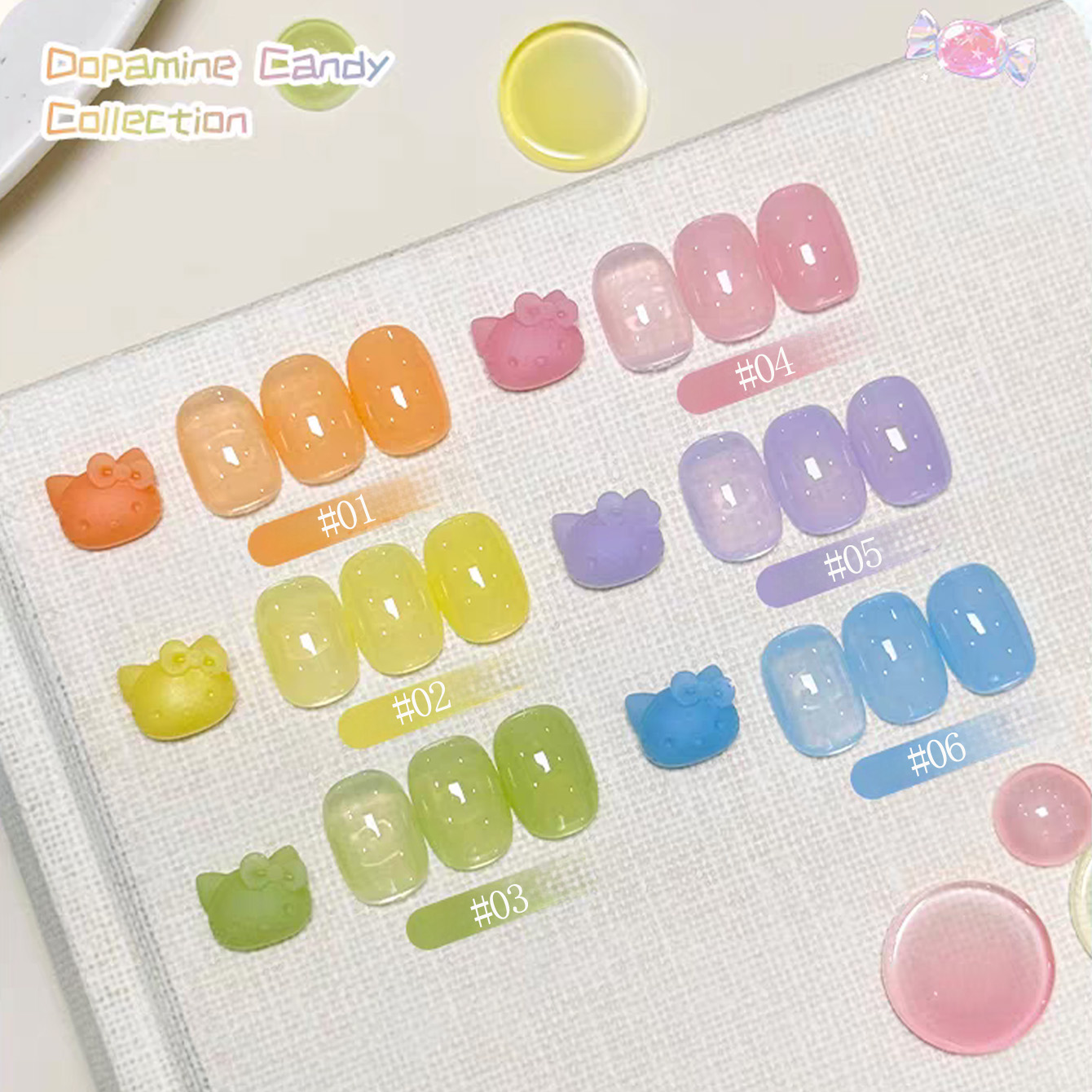 1 adet WS Buz Şeffaf Dopamin P - Coloured Gel Set incelemesi ve fiyatı
