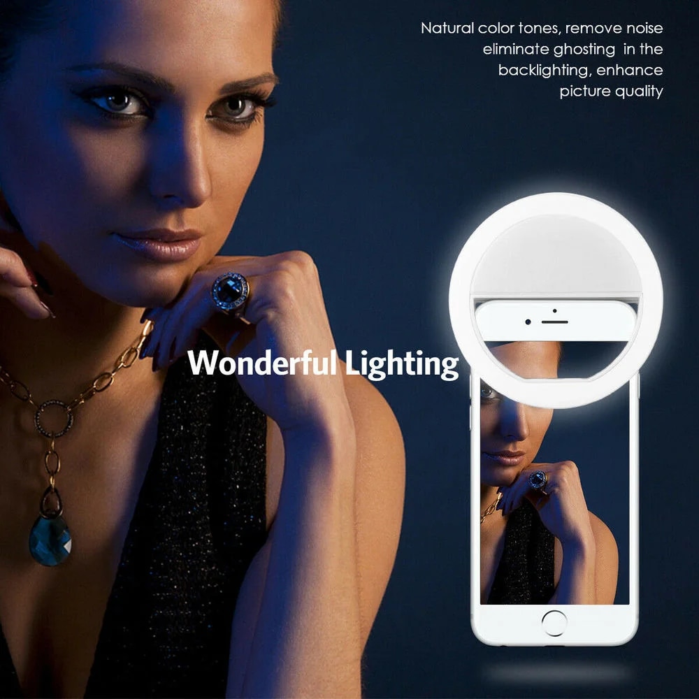 USB şarj edilebilir LED Selfie - Photography Lighting And Background incelemesi ve fiyatı