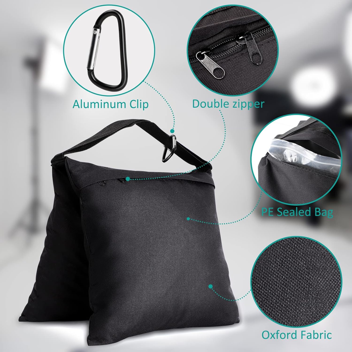 Aimosen 4'lü Kum Torbası Seti, - Photography Lighting Weight Bags incelemesi ve fiyatı