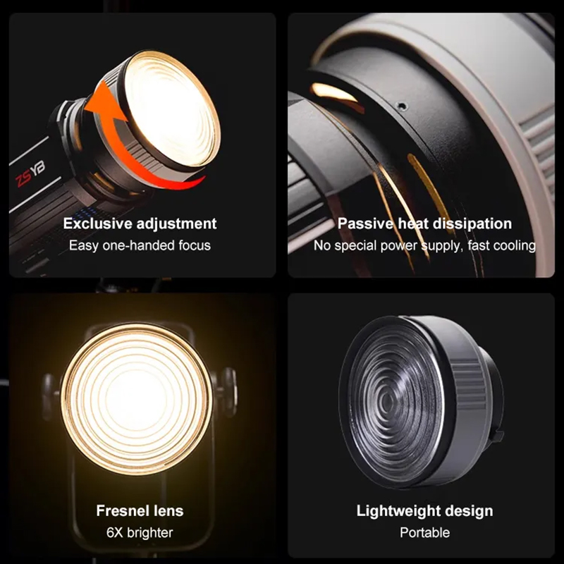 Fresnel Lens 15-55 Derece Ayar - Photography Lighting And Background incelemesi ve fiyatı