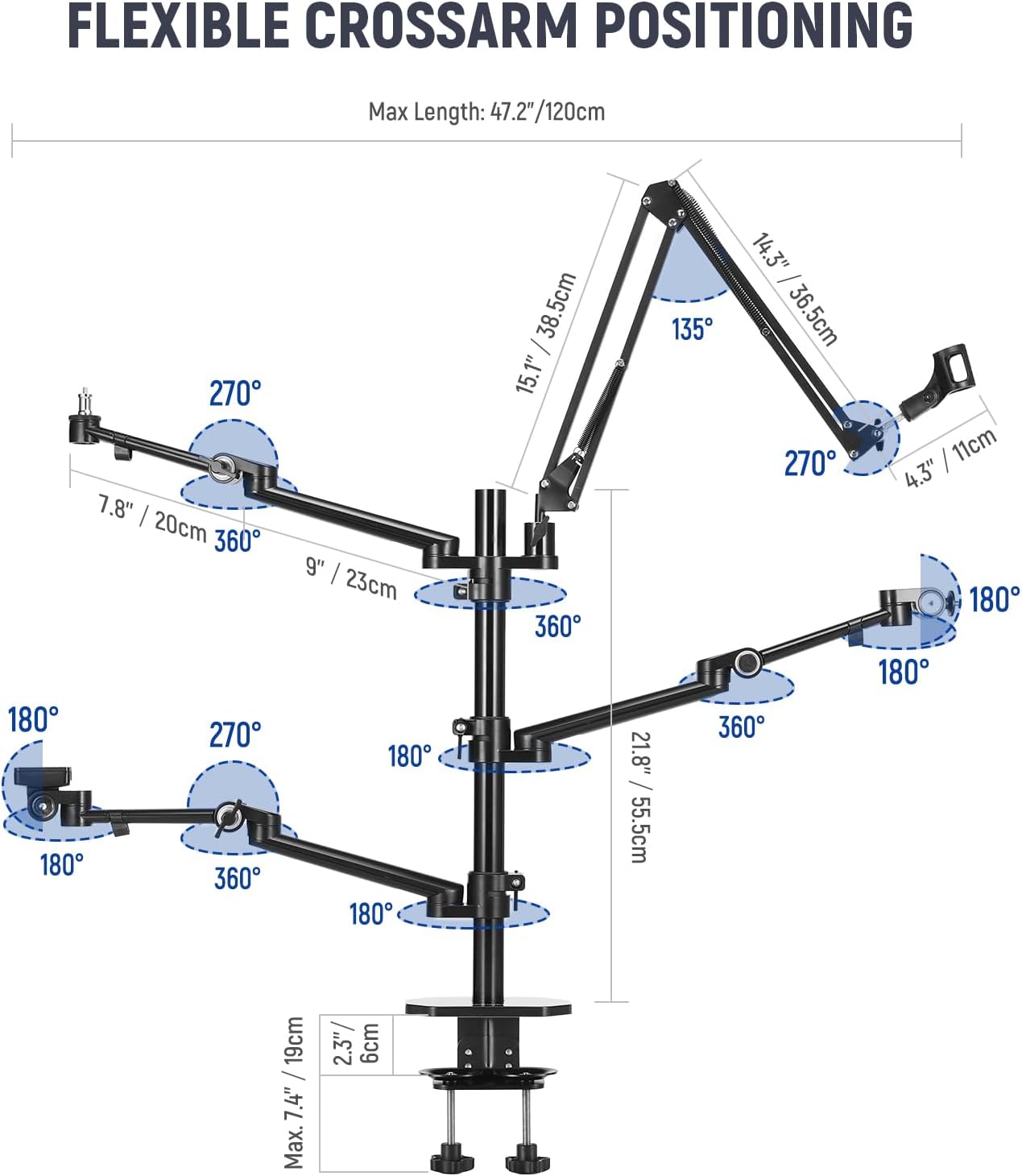 4 Bom Koluyla Masa Üstü Kamera - Photography Lighting Rig incelemesi ve fiyatı
