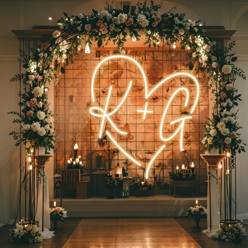 Özel Harfleri Kalp LED Neon Bu - Photography Lighting And Backdrop incelemesi ve fiyatı