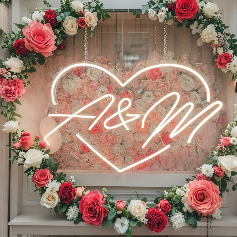Özel Harfleri Kalp LED Neon Bu - Photography Lighting And Backdrop incelemesi ve fiyatı