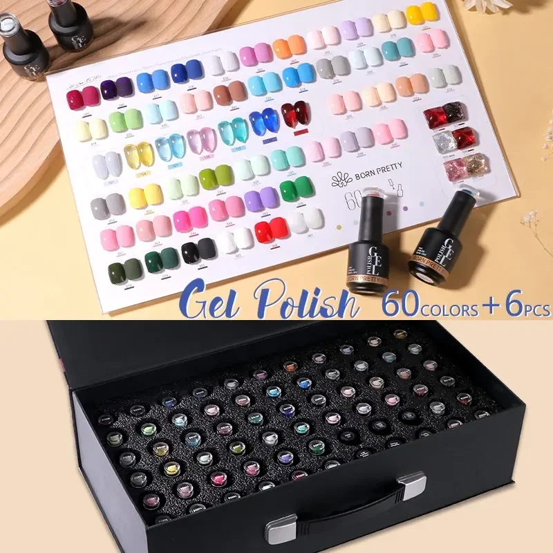 BORN PRETTY 60 Renk Profesyone - Coloured Gel Set incelemesi ve fiyatı