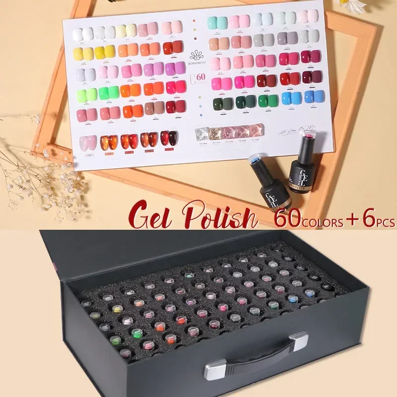 BORN PRETTY 60 Renk Profesyone - Coloured Gel Set incelemesi ve fiyatı