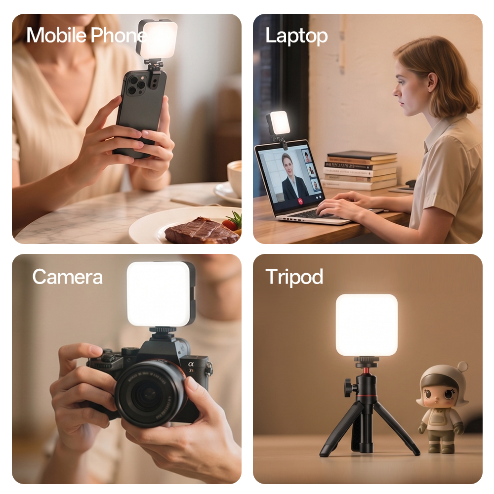 Taşınabilir Mini Cep LED Dolgu - Makeup Photography Lighting incelemesi ve fiyatı