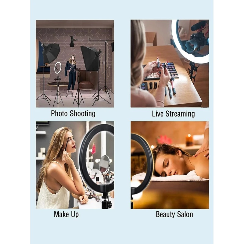 Desiontal 26cm Halka Işık, Tri - Makeup Photography Lighting incelemesi ve fiyatı