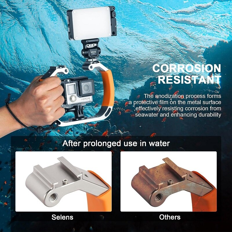 Selens su geçirmez dalış Rig e - Photography Lighting Rig incelemesi ve fiyatı
