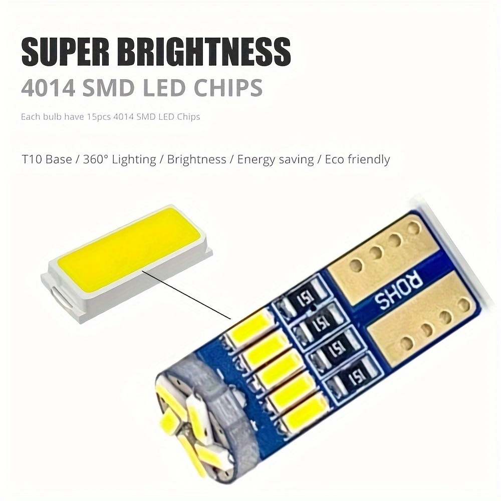 10 adet Araba Led Işık T10 401 - Interior Photography Lighting incelemesi ve fiyatı
