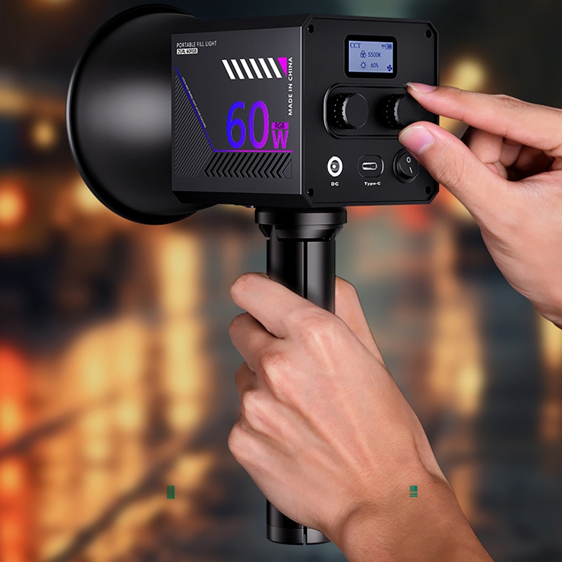 60W RGB Video Işığı Taşınabili - Photography Lighting And Background incelemesi ve fiyatı