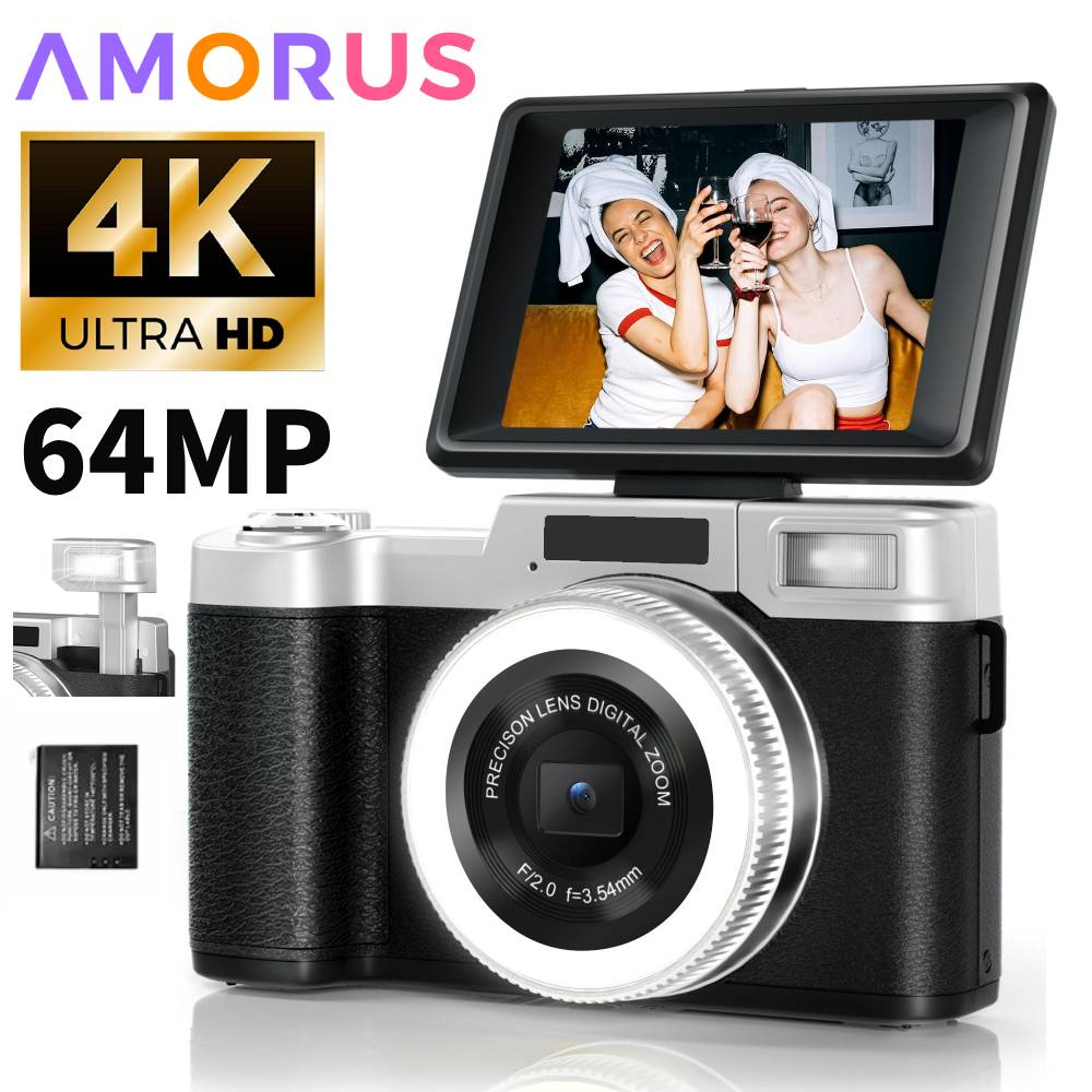 4K 64MP Fotoğraf Makinesi, 18X - Photography Lighting Beginners incelemesi ve fiyatı