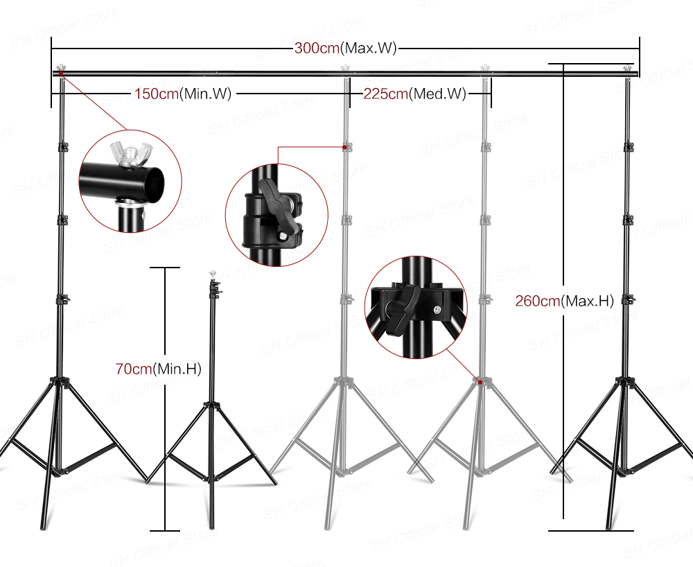 Fotoğrafçılık Fotoğraf Stüdyos - Photography Lighting And Backdrop incelemesi ve fiyatı