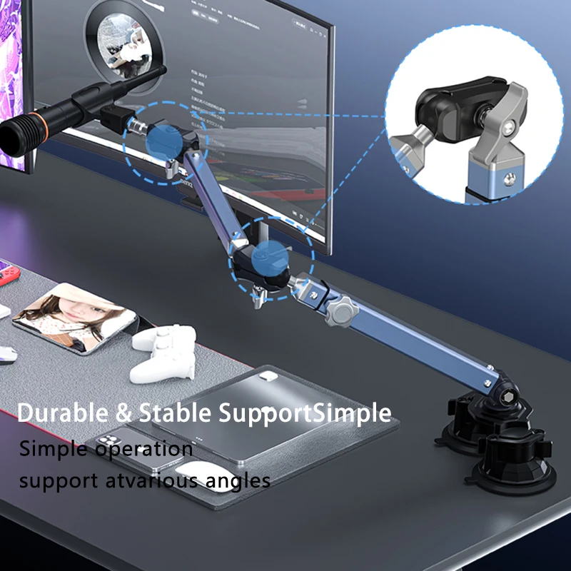 Profesyonel Çift Vakumlu Tutuc - Boom Arm Stand incelemesi ve fiyatı